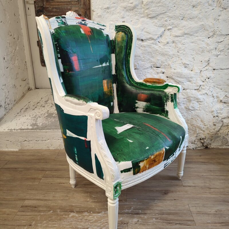 Art chair with Michel Pavin