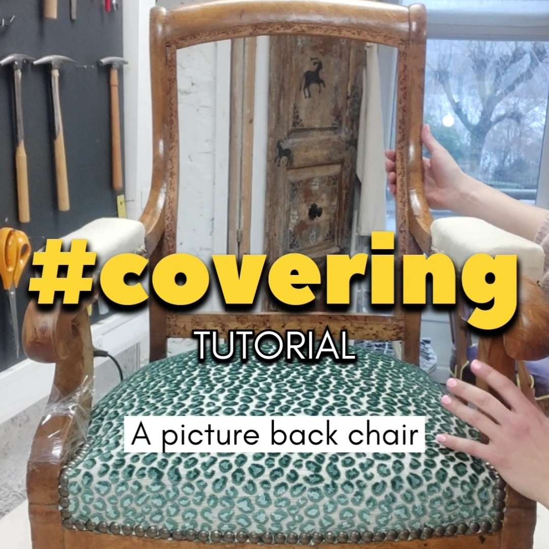 You are currently viewing How to cover a picture back chair