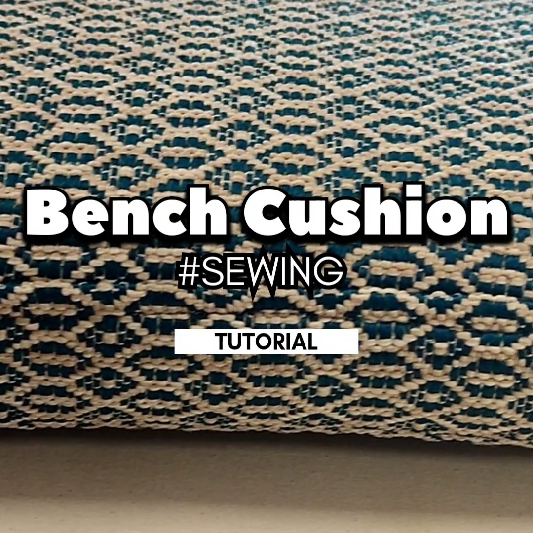 You are currently viewing How to sew a bench boxed cushion