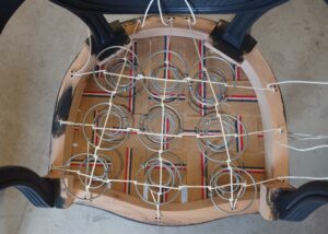 Read more about the article Springing: How to tie coil springs (two way method)