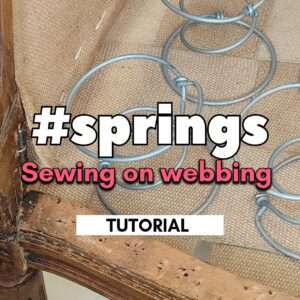 Read more about the article Sewing springs on the webbing