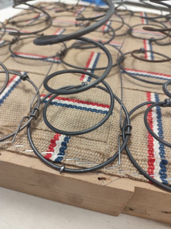 Upholstery supplies in the workshop