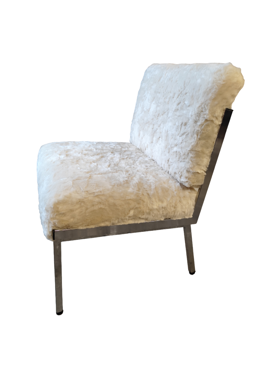 Reupholstered modern chair